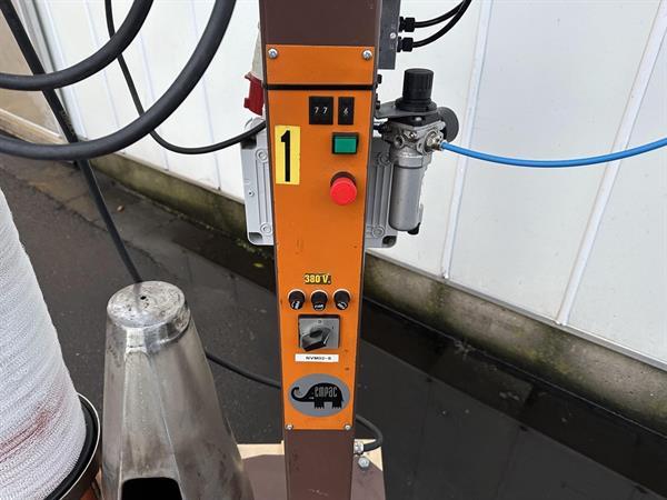 Grote foto giro cm92 buisnetlader voor later gebruik in verpakkingsmachine agrarisch tuinbouw