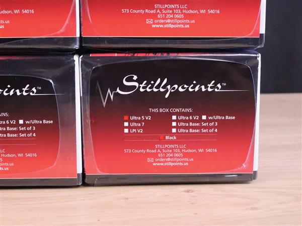 Grote foto stillpoints ultra 5 v2 isolators highend audio tuning feet 2 sets of 3 available new 30 off audio tv en foto algemeen