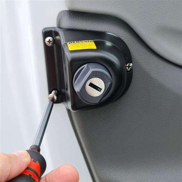 Grote foto heosafe security set cabine ford transit 2014 zwart caravans en kamperen caravan accessoires