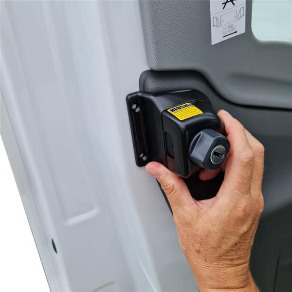 Grote foto heosafe security set cabine ford transit 2014 zwart caravans en kamperen caravan accessoires