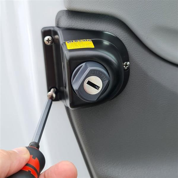 Grote foto heosafe security set cabine ford transit 2014 zwart caravans en kamperen caravan accessoires