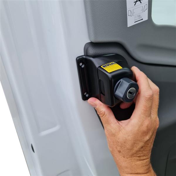 Grote foto heosafe security set cabine ford transit 2014 zwart caravans en kamperen caravan accessoires