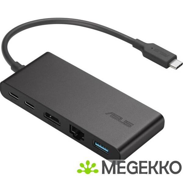 Grote foto asus dock 4k bedraad usb 3.2 gen 2 3.1 gen 2 type c zwart computers en software overige computers en software