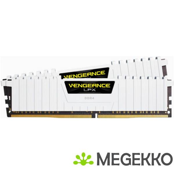 Grote foto corsair ddr4 vengeance lpx 2x16gb 3200 white computers en software overige computers en software