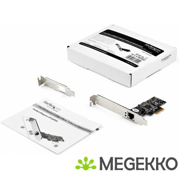 Grote foto startech.com 2 5 gbps 2 5gbase t pcie netwerkkaart computers en software netwerkkaarten routers en switches