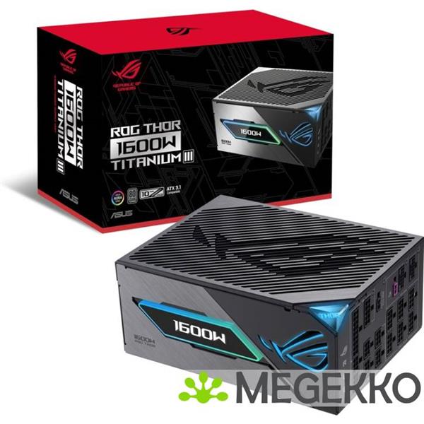 Grote foto asus rog thor 1600w platinum iii computers en software overige