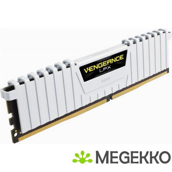 Grote foto corsair ddr4 vengeance lpx 2x16gb 3200 white computers en software harde schijven