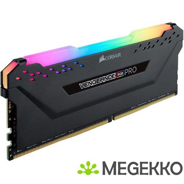 Grote foto corsair ddr4 vengeance rgb pro 4x16gb 3600 computers en software harde schijven