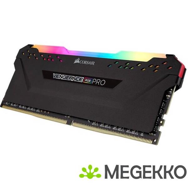 Grote foto corsair ddr4 vengeance rgb pro 4x16gb 3600 computers en software harde schijven