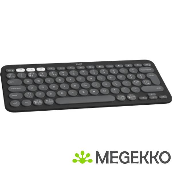 Grote foto logitech k380s pebble keys 2 toetsenbord draadloos grafiet uk international computers en software toetsenborden
