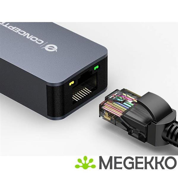 Grote foto conceptronic abby12g netwerkkaart ethernet 2500 mbit s computers en software netwerkkaarten routers en switches