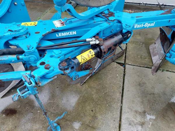 Grote foto lemken ploeg agrarisch ploegen