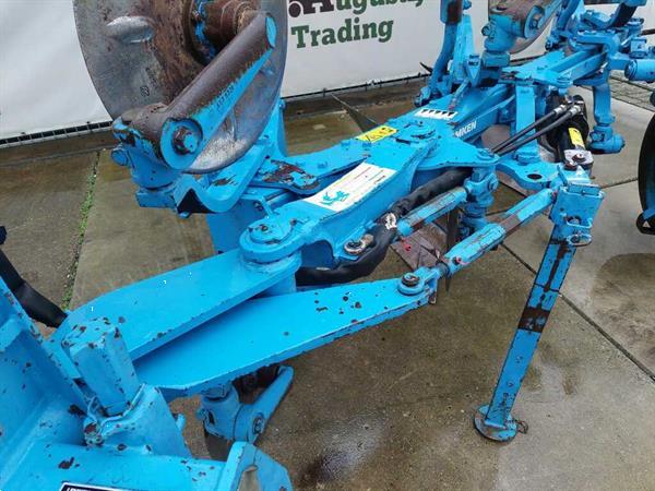 Grote foto lemken ploeg agrarisch ploegen