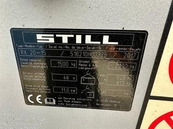 Grote foto vs 22533 elektrische duplex heftruck still rx20 15 agrarisch heftrucks