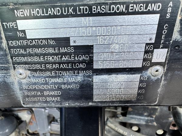 Grote foto new holland tm 115 agrarisch tractoren