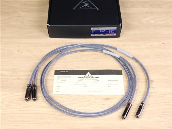 Grote foto shunyata research venom x audio interconnects rca 1 5 metre audio tv en foto onderdelen en accessoires