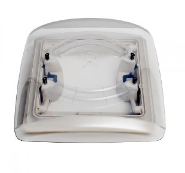 Grote foto mpk dakluik visionvent s eco wit 28x28cm vliegenhor caravans en kamperen caravan accessoires