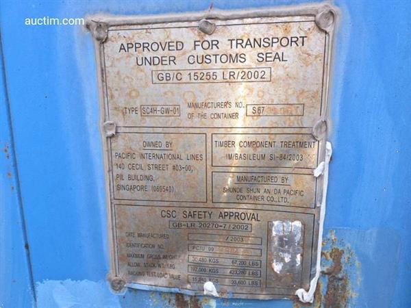 Grote foto zeecontainer sc4h gw 01 doe het zelf en verbouw containers