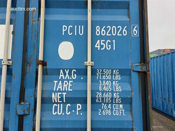 Grote foto zeecontainer jp pilq 02 f5 doe het zelf en verbouw containers