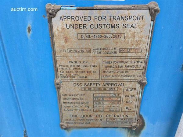 Grote foto zeecontainer jp pilq 02 f5 doe het zelf en verbouw containers