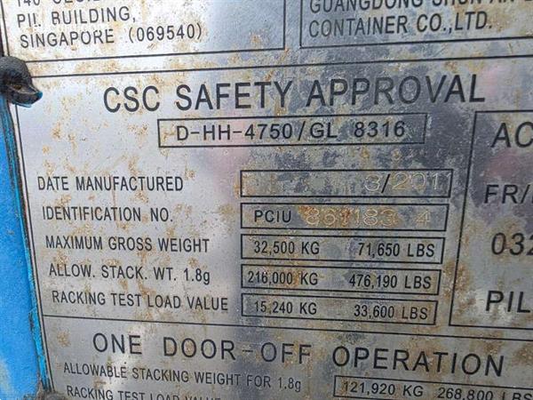 Grote foto zeecontainer jp pilq 02 f5 doe het zelf en verbouw containers