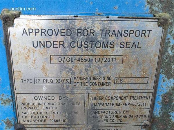 Grote foto zeecontainer jp pilq 02 f5 doe het zelf en verbouw containers