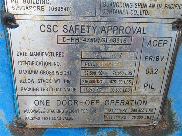 Grote foto zeecontainer jp pilq 02 f5 doe het zelf en verbouw containers