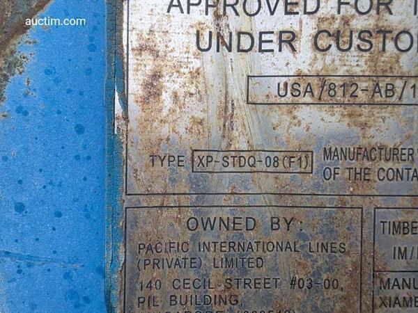 Grote foto zeecontainer xp stdq 08 f1 doe het zelf en verbouw containers