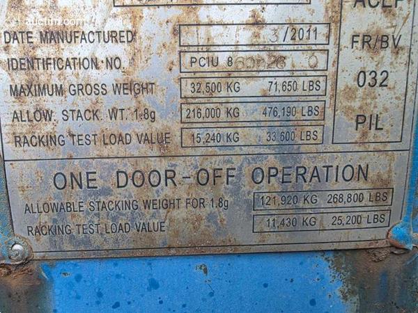 Grote foto zeecontainer xp stdq 08 f1 doe het zelf en verbouw containers