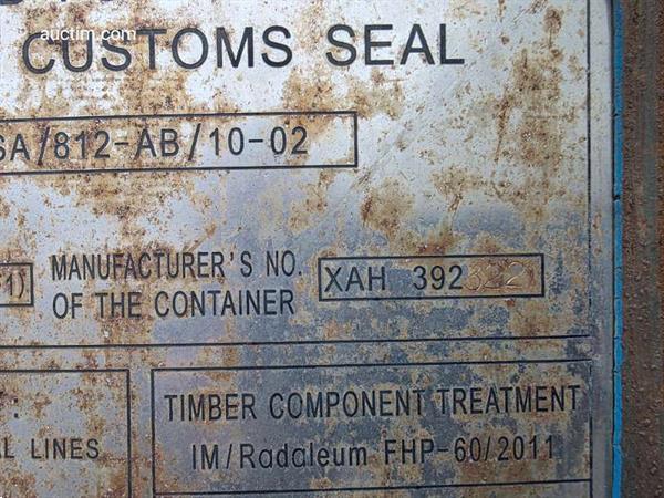 Grote foto zeecontainer xp stdq 08 f1 doe het zelf en verbouw containers