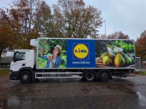 Grote foto scania p340 b6x2 4nb 17l frigo lng koeltransport.. doe het zelf en verbouw vrachtwagens