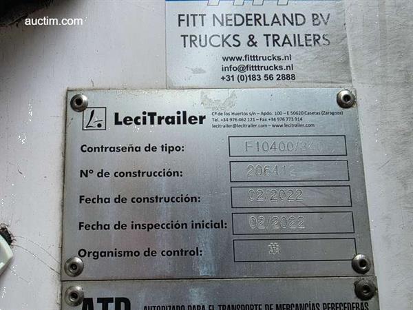 Grote foto leci trailer ltf lt frg fl 2022 koel vries... doe het zelf en verbouw opleggers