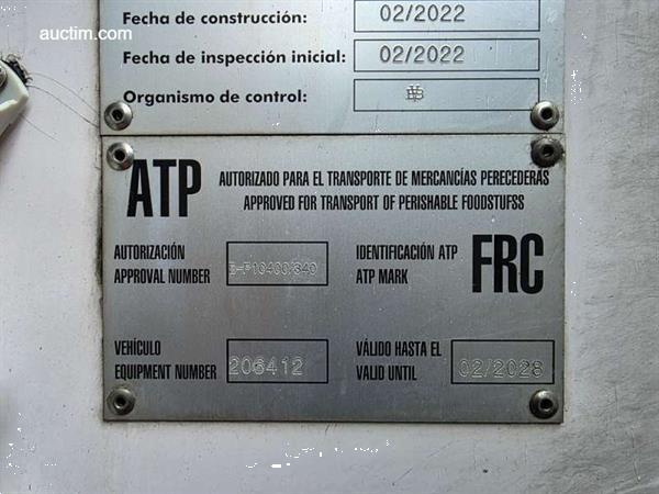 Grote foto leci trailer ltf lt frg fl 2022 koel vries... doe het zelf en verbouw opleggers