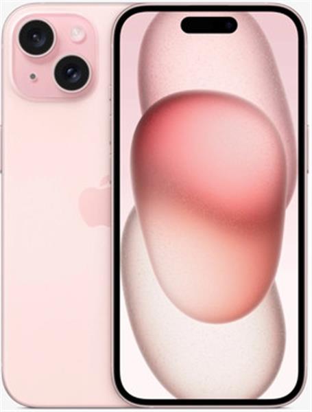 Grote foto nieuwstaat apple iphone 15 model 2023 roze 128gb 12 maanden garantie telecommunicatie apple iphone