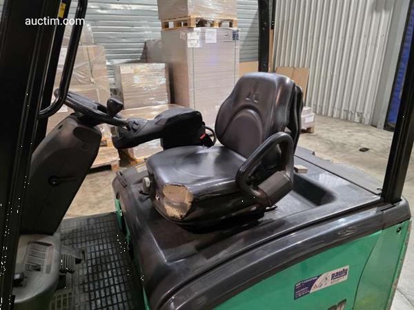 Grote foto mitsubishi edia 20 fb20pnt elektrische heftruck.. agrarisch heftrucks