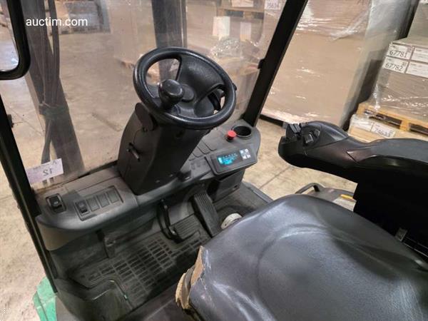 Grote foto mitsubishi edia 20 fb20pnt elektrische heftruck.. agrarisch heftrucks