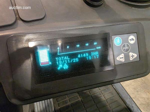 Grote foto mitsubishi edia 20 fb20pnt elektrische heftruck.. agrarisch heftrucks