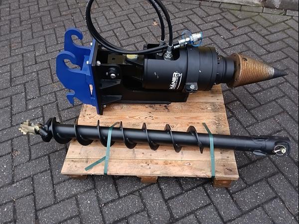 Grote foto hydraulische grondboor cw05 opname minigraver doe het zelf en verbouw aanbouwdelen