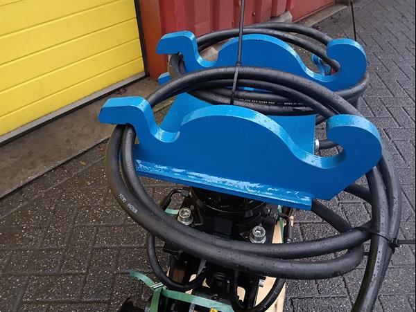 Grote foto h ner sorteergrijper cw05 opname minigraver doe het zelf en verbouw aanbouwdelen