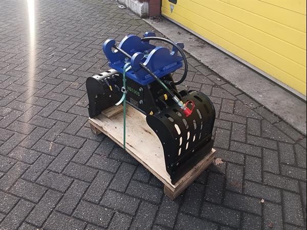 Grote foto h ner sorteergrijper cw05 opname minigraver doe het zelf en verbouw aanbouwdelen