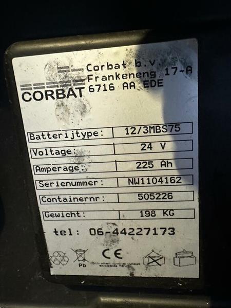 Grote foto vs 22552 elektrische stapelaar bt s12f initi le lift doe het zelf en verbouw hefwerktuigen