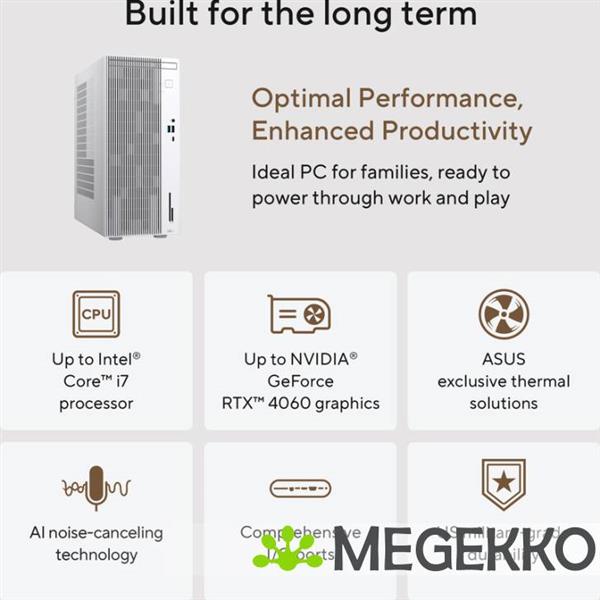 Grote foto asus 15l v500mv 13420h068w core i5 desktop in zwart computers en software overige computers en software