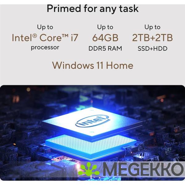 Grote foto asus 15l v500mv 13420h068w core i5 desktop in zwart computers en software overige computers en software