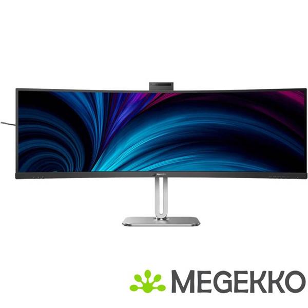 Grote foto philips b line 49b2u6903ch 00 49 ultrawide quad hd usb c 100w curved va monitor computers en software overige computers en software