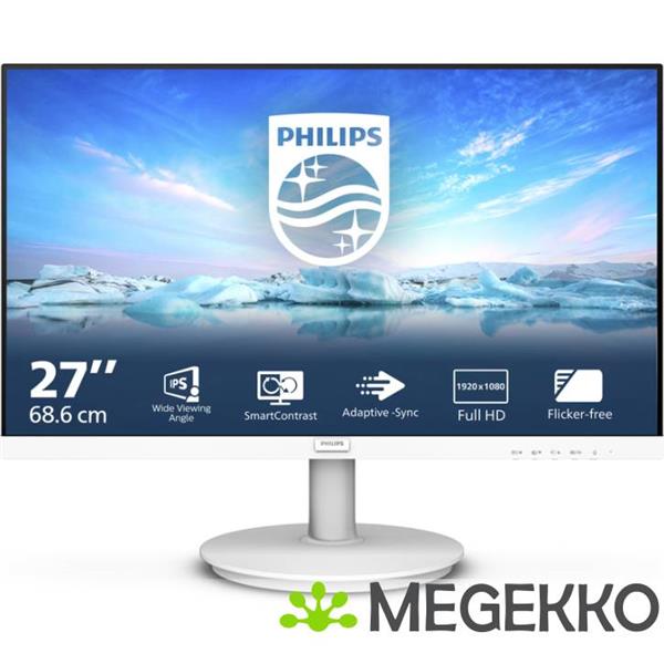 Grote foto philips v line 271v8aw 00 27 full hd ips monitor computers en software overige computers en software