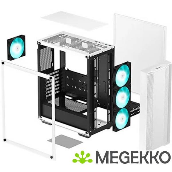 Grote foto deepcool cc560 wh v2 computers en software behuizingen en kasten