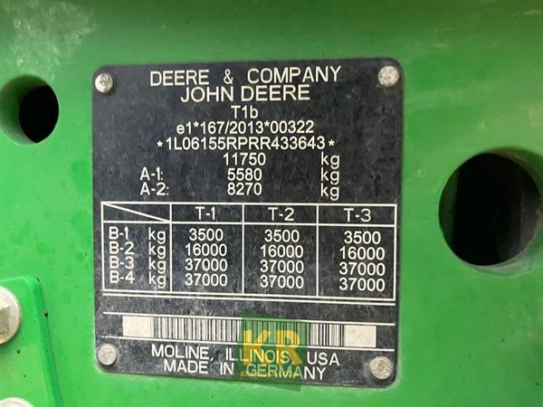 Grote foto john deere 6r 155 778054 agrarisch tractoren