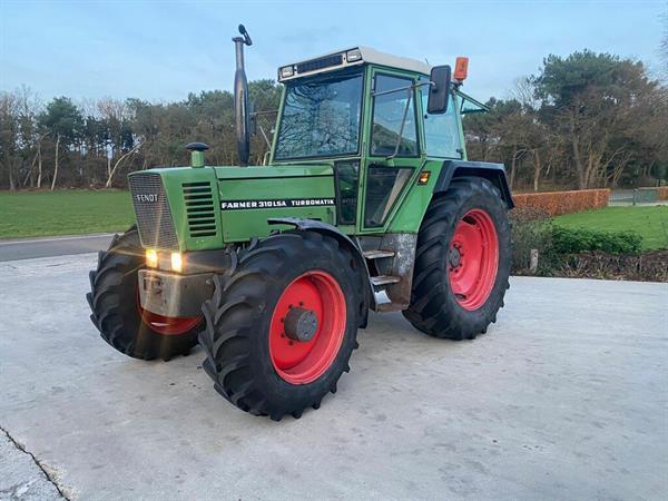 Grote foto fendt 310 lsa 4wd tractor 100pk agrarisch tractoren