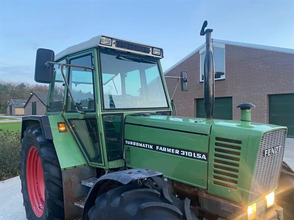 Grote foto fendt 310 lsa 4wd tractor 100pk agrarisch tractoren