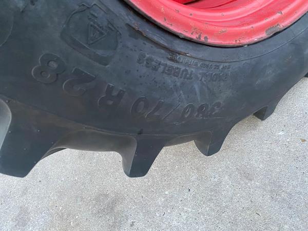 Grote foto fendt 310 lsa 4wd tractor 100pk agrarisch tractoren